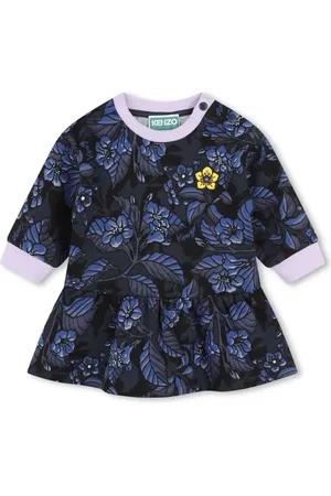 Kenzo Floral-print cotton dress