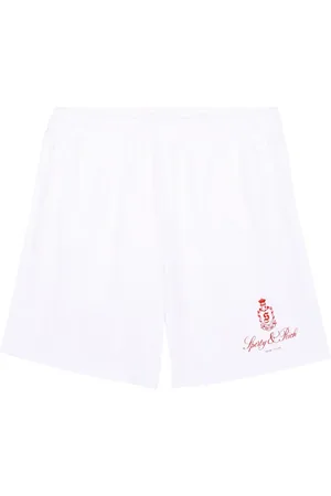 Sporty & Rich Vendome cotton track shorts