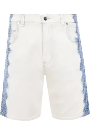 Fendi Bleached denim shorts