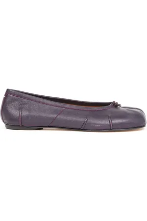 Maison Margiela Tabi leather ballerina shoes