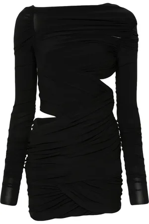 The Attico Wrap mini dress