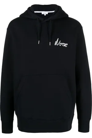 Norse projects Arne logo-embroidered hoodie