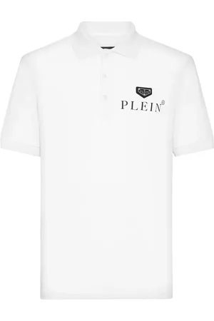 Philipp Plein Logo-print cotton polo shirt