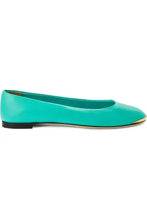 Giuseppe Zanotti Amour leather ballerina shoes