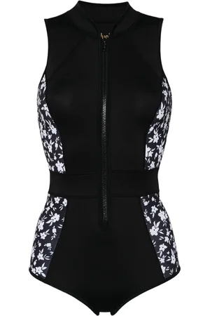 Duskii Tank Spring floral-print swimsuit