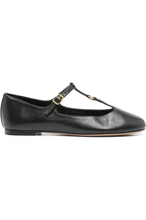 Chloé Marcie leather ballerina shoes