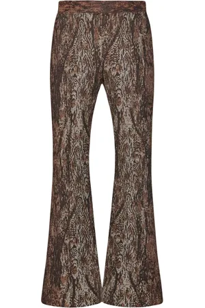 ROSETTA GETTY Cropped flared trousers