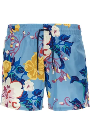 Etro Floral-print swim shorts