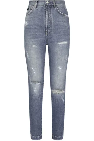 Dolce & Gabbana Grace distressed skinny jeans
