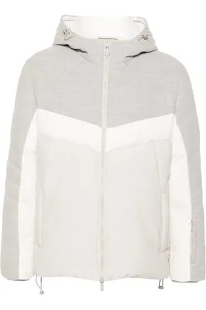 ELEVENTY Contrast-panel padded jacket