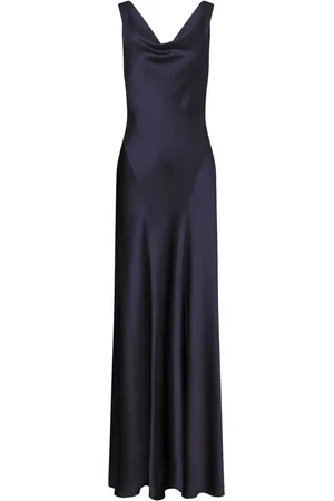 Alberta Ferretti Cowl-neck gown