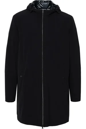HERNO Lightweight hooded parka coat
