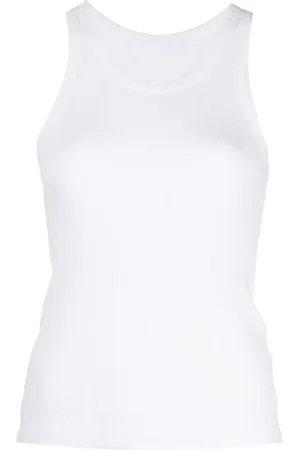 Helmut Lang Scoop-neck sleeveless top