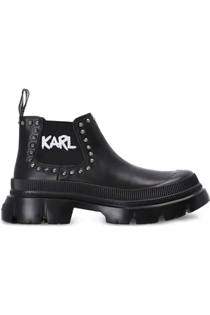 Karl Lagerfeld Trekka Max studded boots