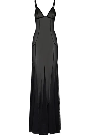 Dolce & Gabbana Semi-sheer open-back nightdress