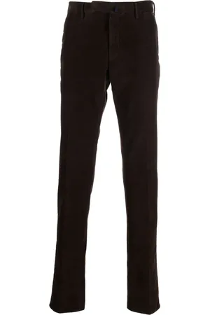 Incotex Straight-leg corduroy chinos