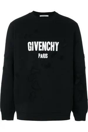 Givenchy Distressed logo print sweatshirt