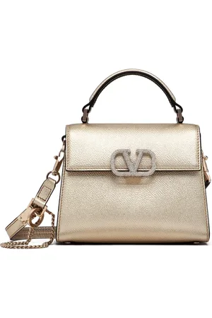 VALENTINO GARAVANI Mini VSling metallic handbag
