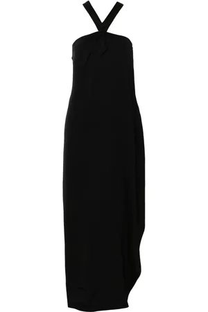 Calvin Klein Knot-detail halterneck dress