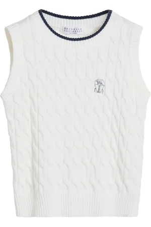 Brunello Cucinelli Chunky knit vest