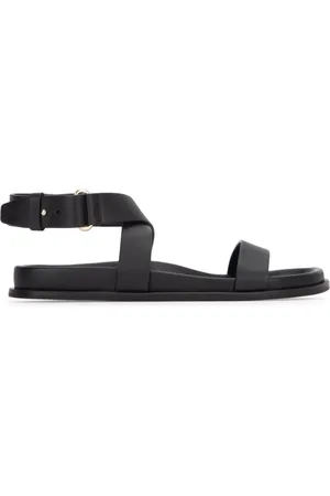 Totême Crossover-strap leather sandals