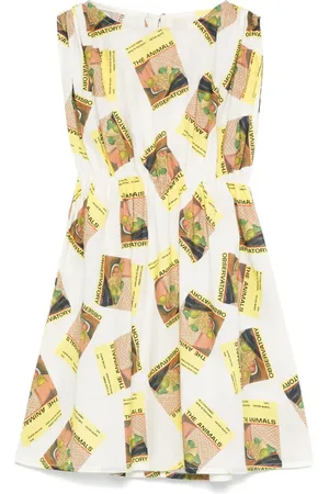 The Animals Observatory Graphic-print dress