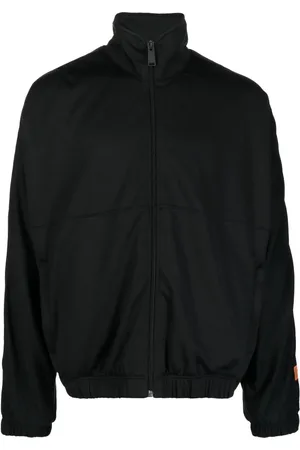 Heron Preston Logo-print strap zip-up jacket