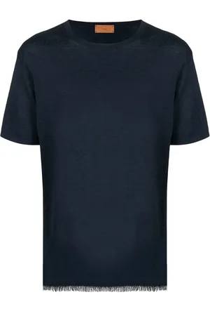 Alanui Short sleeve linen T-shirt
