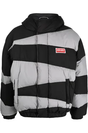 Kenzo Dazzle Stripe padded jacket
