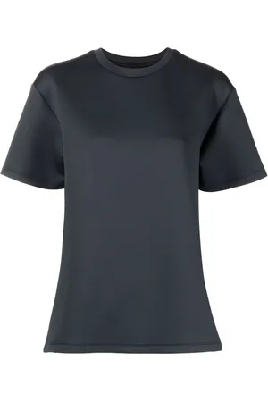 Cynthia Rowley Drop-shoulder short-sleeved T-shirt