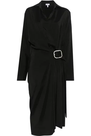 Loewe Belted midi dress