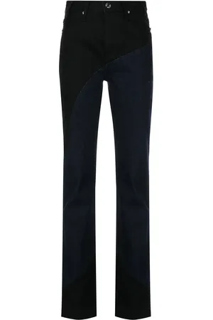 RTA Arwen contrast denim jean