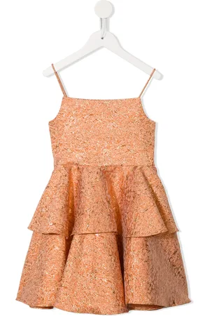 Little Bambah Marigold ruffled dress