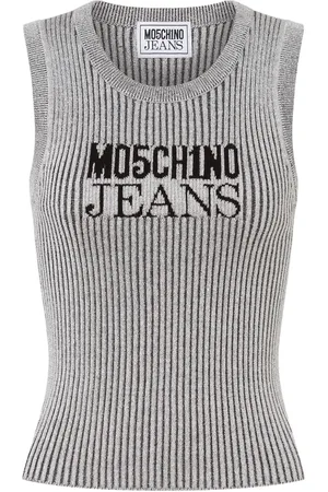Moschino Logo knitted top
