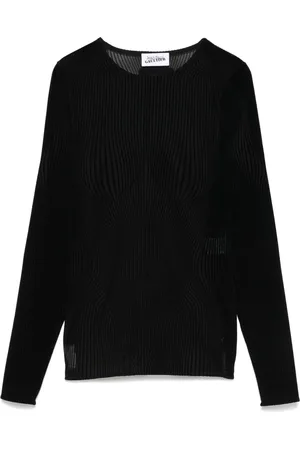 Jean Paul Gaultier The Morphing Pinstripes top