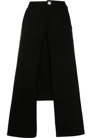 Uma Raquel Davidowicz Front-slit detail midi skirt