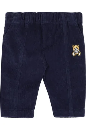 Moschino Teddy Bear cotton-blend trousers