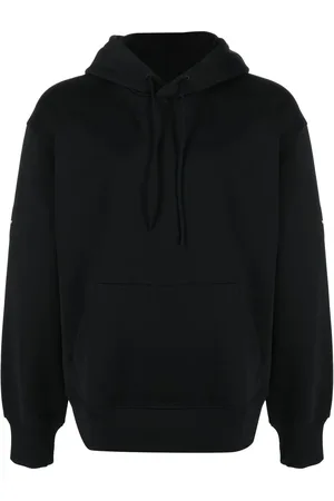 Y-3 Drop-shoulder drawstring hoodie