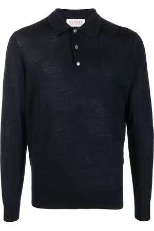 Fursac Long-sleeved wool polo shirt