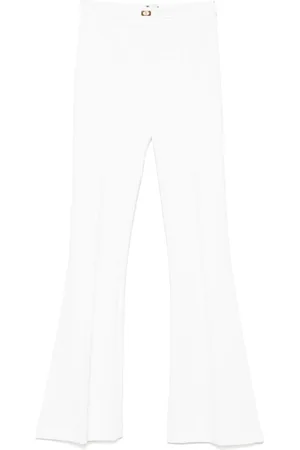 Elisabetta Franchi Crepe flared trousers