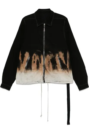 Rick Owens Tie-dye denim jacket