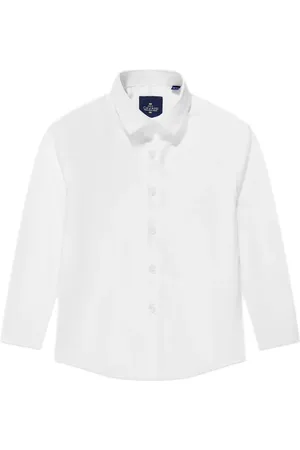 House of Cavani Pointed-collar cotton shirt