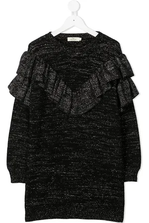 Le pandorine Ruffle detail dress