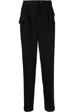 HEVO Tapered flap-pocket trousers