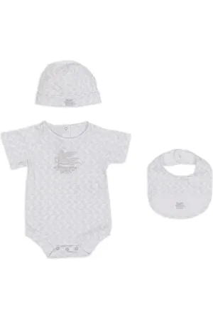 Etro Paisley-print jersey babygrow (set of three)