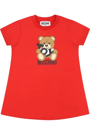 Moschino Teddy Bear-print mini dress