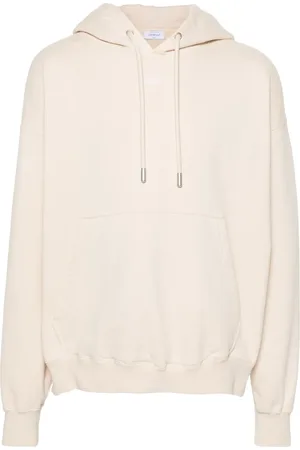 OFF-WHITE Arrows-embroidered cotton hoodie