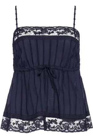ERES Porcelaine lace-trim camisole