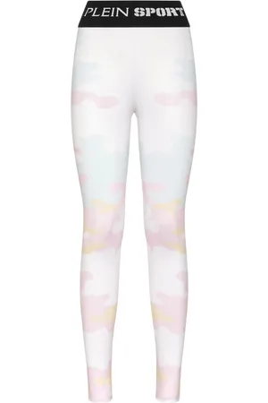 Philipp Plein Camouflage-print leggings