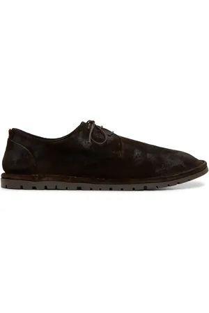 MARSÈLL Sancrispa suede derby shoes